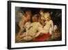 Christ Child with Saint John and Two Angels, 1615/20-Peter Paul Rubens-Framed Giclee Print