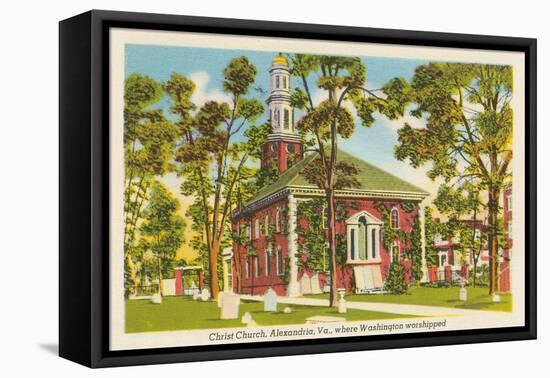 Christ Church, Alexandria, Virginia-null-Framed Stretched Canvas