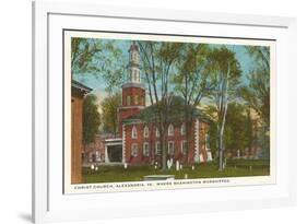 Christ Church, Alexandria, Virginia-null-Framed Art Print