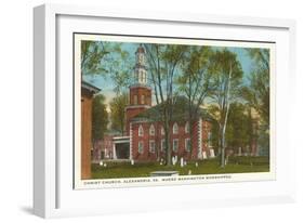 Christ Church, Alexandria, Virginia-null-Framed Art Print