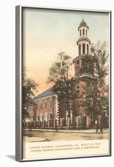 Christ Church, Alexandria, Virginia-null-Framed Art Print