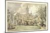 Christ Church Cathedral from the Dean's Garden, 10 June 1775-John Baptist Malchair-Mounted Giclee Print