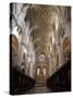 Christ Church Cathedral Interior, Oxford University, Oxford, England-Peter Barritt-Stretched Canvas