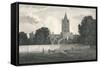 'Christ Church Cathedral, Oxford', 1811-Elizabeth Byrne-Framed Stretched Canvas