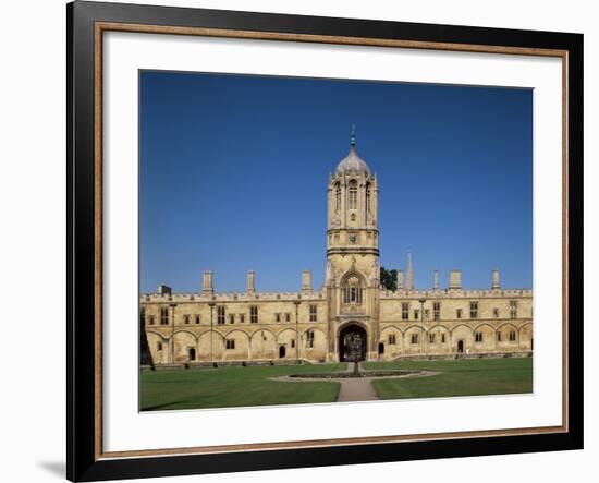 Christ Church College, Oxford, Oxfordshire, England, United Kingdom-Adina Tovy-Framed Photographic Print