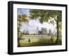 Christ Church from Merton Fields, Oxford-Richard Bankes Harraden-Framed Giclee Print