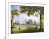 Christ Church from Merton Fields, Oxford-Richard Bankes Harraden-Framed Giclee Print