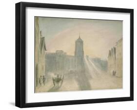 Christ Church from St Aldates, 1787-John Baptist Malchair-Framed Giclee Print