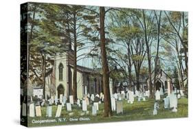 Christ Church Graveyard, Cooperstown-null-Stretched Canvas