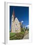 Christ church in Windhoek, Namibia-null-Framed Art Print