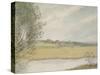 Christ Church Meadows-John Baptist Malchair-Stretched Canvas