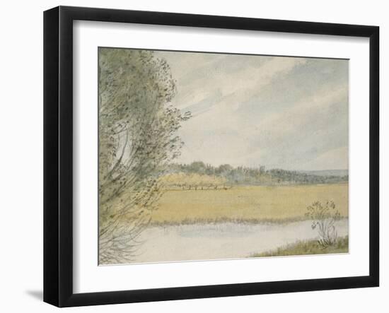 Christ Church Meadows-John Baptist Malchair-Framed Giclee Print