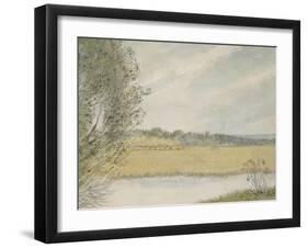 Christ Church Meadows-John Baptist Malchair-Framed Giclee Print