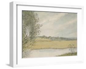 Christ Church Meadows-John Baptist Malchair-Framed Giclee Print