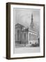 Christ Church, Newgate Street, City of London, 1838-John Le Keux-Framed Giclee Print