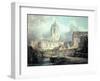 Christ Church, Oxford-J M W Turner-Framed Giclee Print