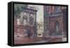 Christ Church - Peckwater Quadrangle, 1906-John Fulleylove-Framed Stretched Canvas