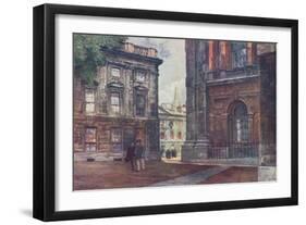 Christ Church - Peckwater Quadrangle, 1906-John Fulleylove-Framed Giclee Print