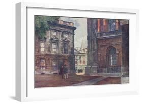 Christ Church - Peckwater Quadrangle, 1906-John Fulleylove-Framed Giclee Print