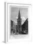 Christ Church, Spitalfields, London, 1817-Thomas Higham-Framed Giclee Print