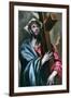 Christ Clasping the Cross, 1600-1610-El Greco-Framed Giclee Print