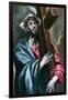 Christ Clasping the Cross, 1600-1610-El Greco-Framed Giclee Print