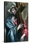 Christ Clasping the Cross, 1600-1610-El Greco-Stretched Canvas