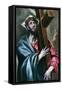 Christ Clasping the Cross, 1600-1610-El Greco-Framed Stretched Canvas