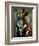 Christ Clasping the Cross, Ca. 1602-El Greco-Framed Giclee Print