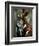 Christ Clasping the Cross, Ca. 1602-El Greco-Framed Giclee Print