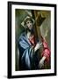 Christ Clasping the Cross-El Greco-Framed Giclee Print