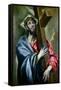 Christ Clasping the Cross-El Greco-Framed Stretched Canvas