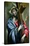 Christ Clasping the Cross-El Greco-Stretched Canvas