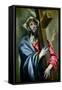 Christ Clasping the Cross-El Greco-Framed Stretched Canvas