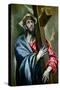 Christ Clasping the Cross-El Greco-Stretched Canvas