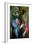 Christ Clasping the Cross-El Greco-Framed Giclee Print