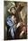Christ Clasping the Cross-El Greco-Mounted Art Print