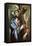 Christ Clasping the Cross-El Greco-Framed Stretched Canvas