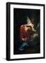 Christ Comforted by an Angel-null-Framed Giclee Print