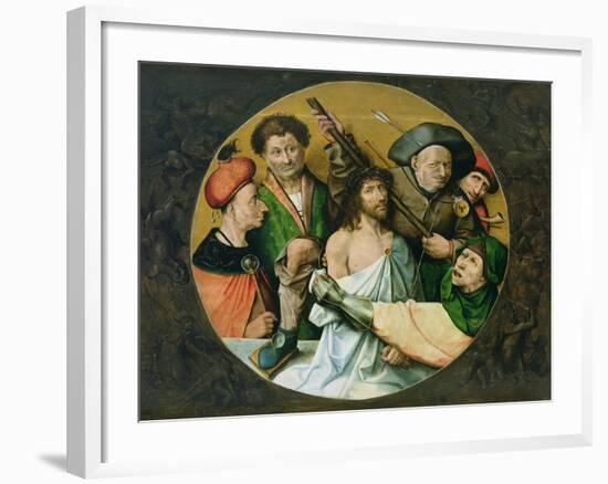 Christ Crowned with Thorns, 1510-Hieronymus Bosch-Framed Giclee Print