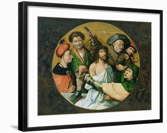 Christ Crowned with Thorns, 1510-Hieronymus Bosch-Framed Giclee Print