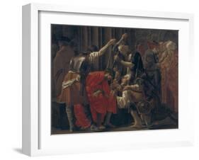 Christ Crowned with Thorns, 1620-Hendrick Ter Brugghen-Framed Giclee Print