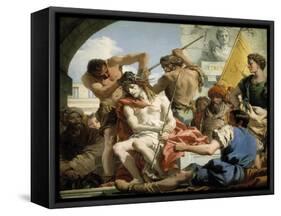 Christ Crowned with Thorns, 1772-Giandomenico Tiepolo-Framed Stretched Canvas