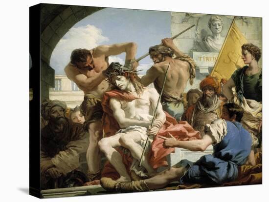 Christ Crowned with Thorns, 1772-Giandomenico Tiepolo-Stretched Canvas