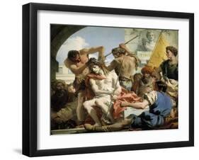 Christ Crowned with Thorns, 1772-Giandomenico Tiepolo-Framed Giclee Print