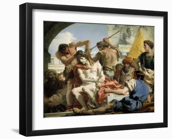 Christ Crowned with Thorns, 1772-Giandomenico Tiepolo-Framed Giclee Print