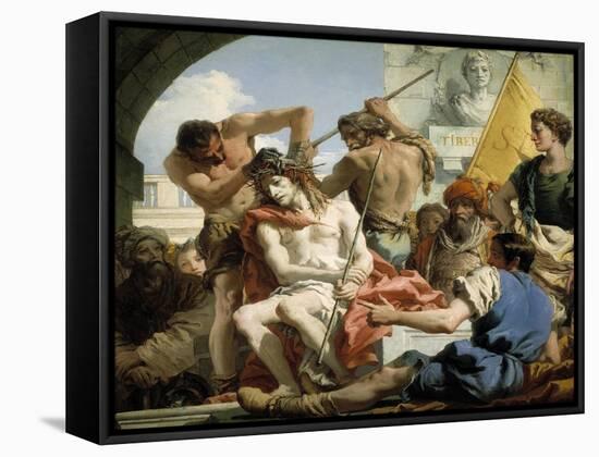 Christ Crowned with Thorns, 1772-Giandomenico Tiepolo-Framed Stretched Canvas