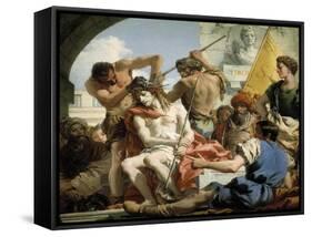 Christ Crowned with Thorns, 1772-Giandomenico Tiepolo-Framed Stretched Canvas