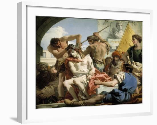 Christ Crowned with Thorns, 1772-Giandomenico Tiepolo-Framed Giclee Print