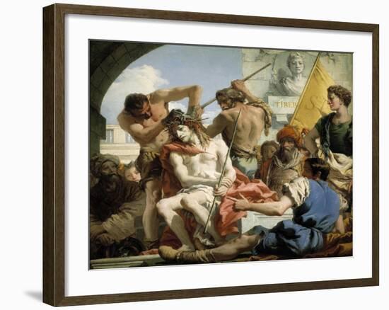 Christ Crowned with Thorns, 1772-Giandomenico Tiepolo-Framed Giclee Print